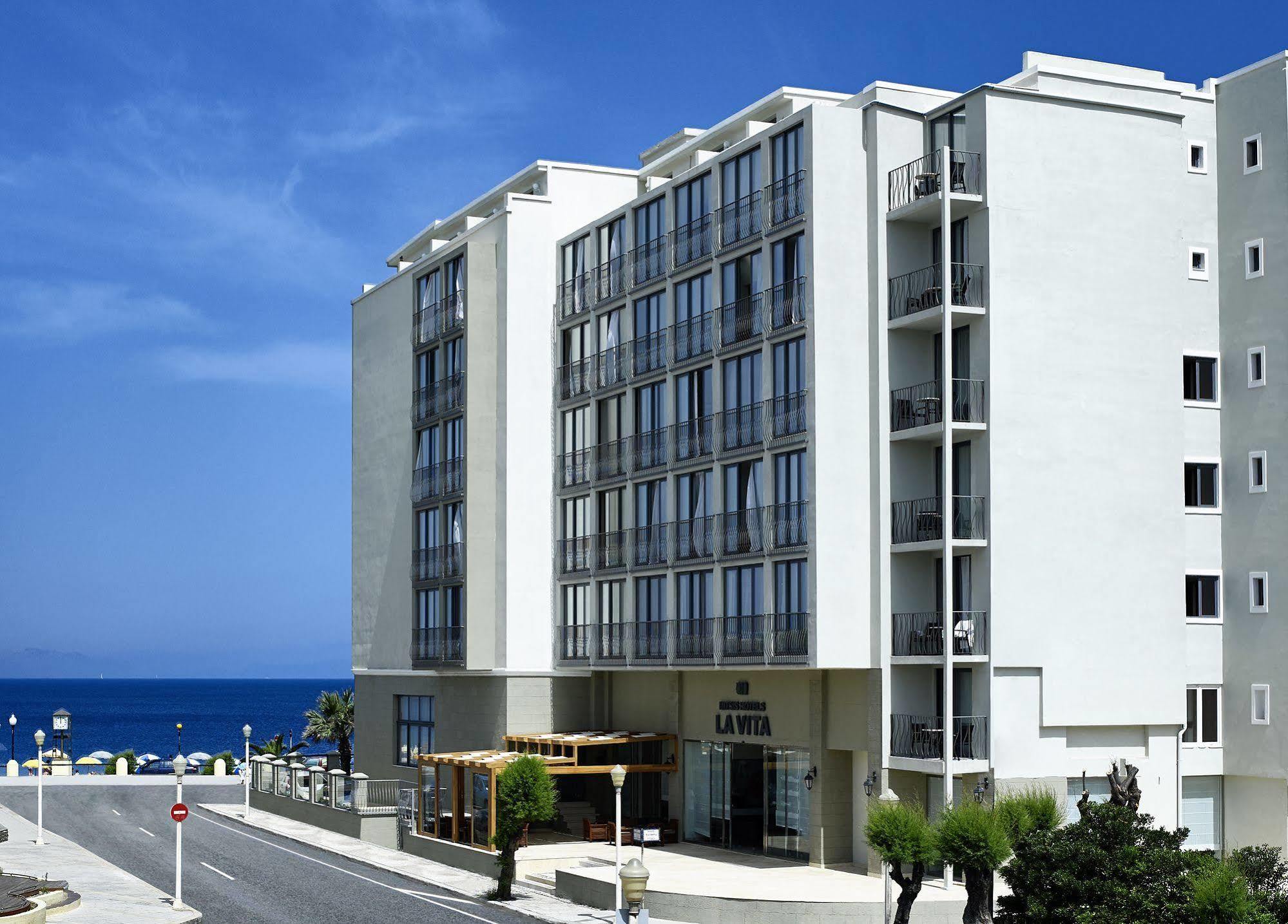 Mitsis La Vita Beach Hotel Rhodes City Exterior foto